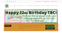 Desktop Screenshot of barterco.com